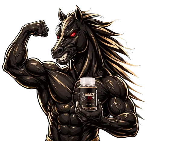 Horsefil positioned for men's energy, strength and everyday vitality